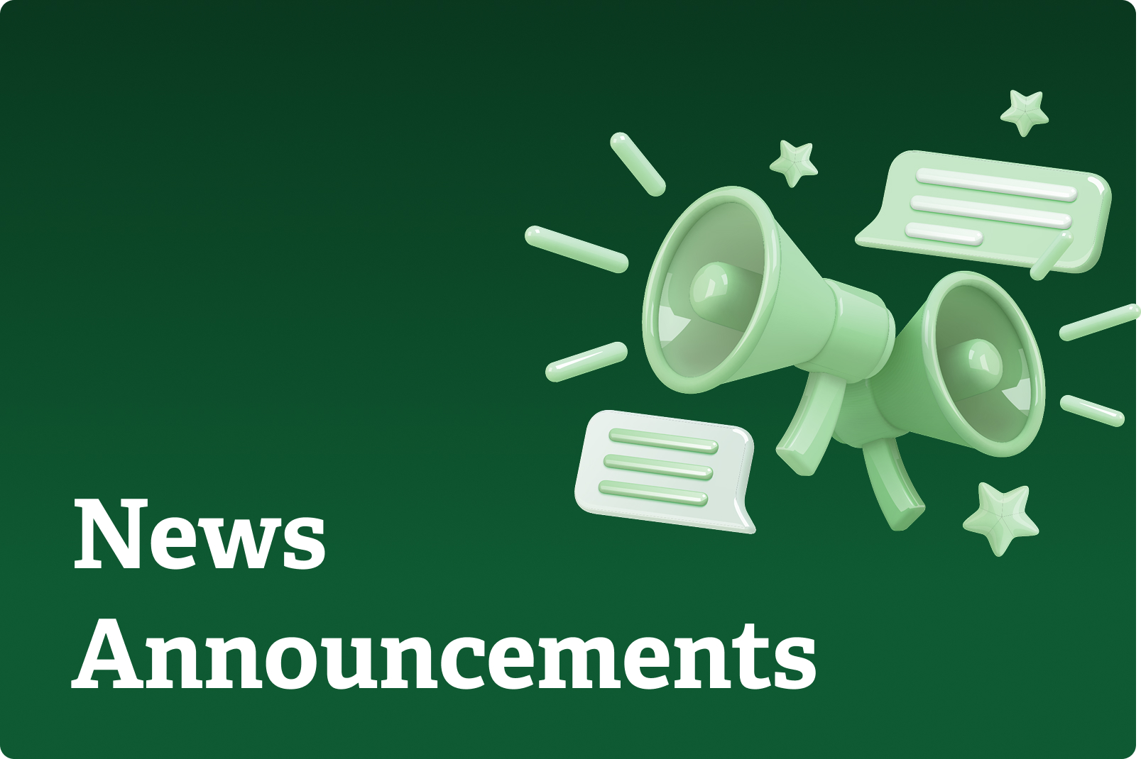 Announcements and News