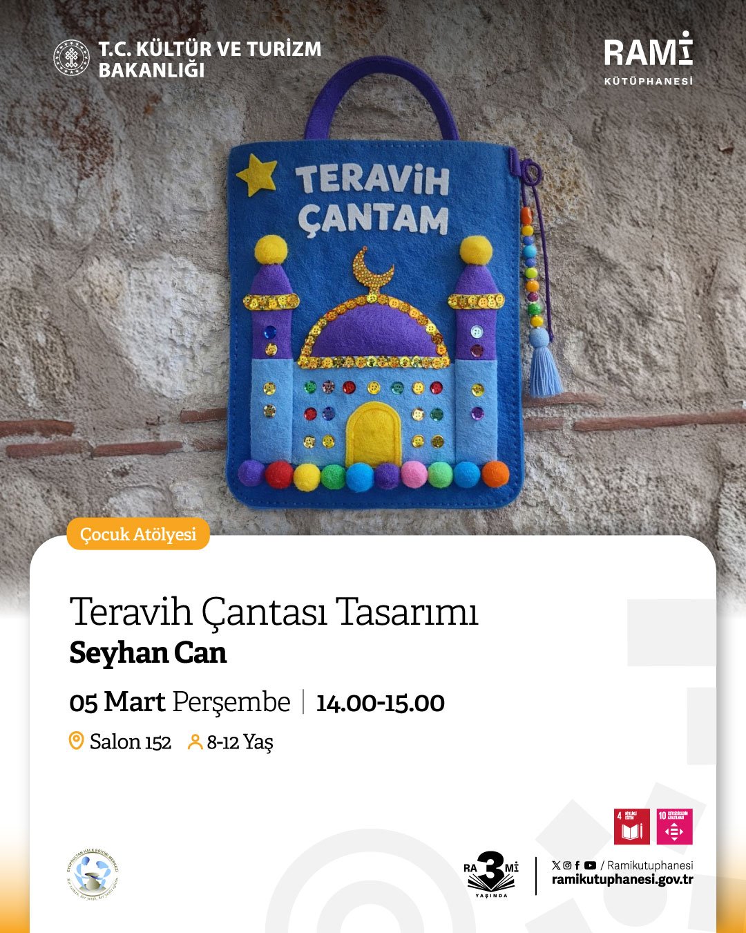 Teravih Çantası Tasarımı