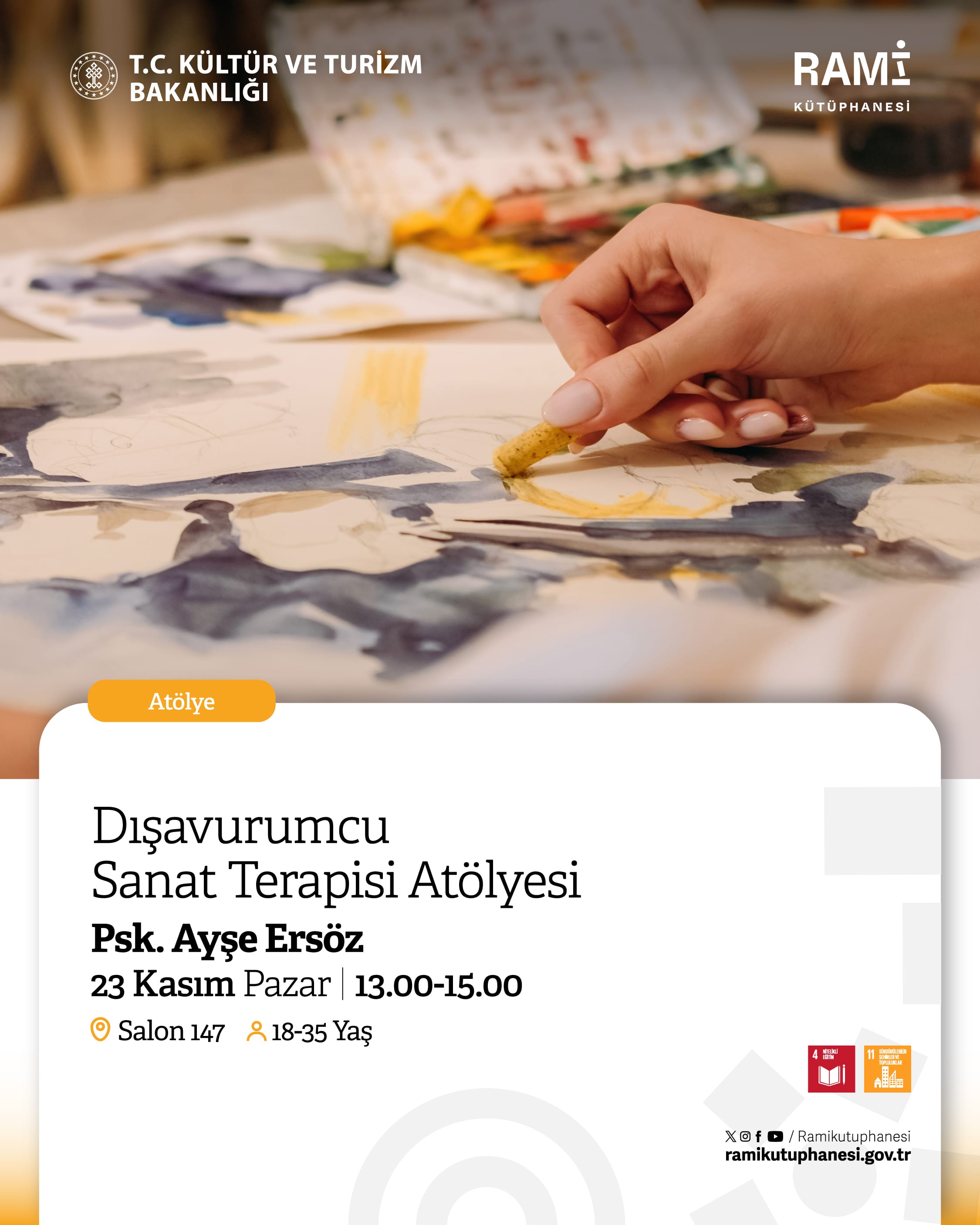 Dışavurumcu Sanat Terapisi Atölyesi