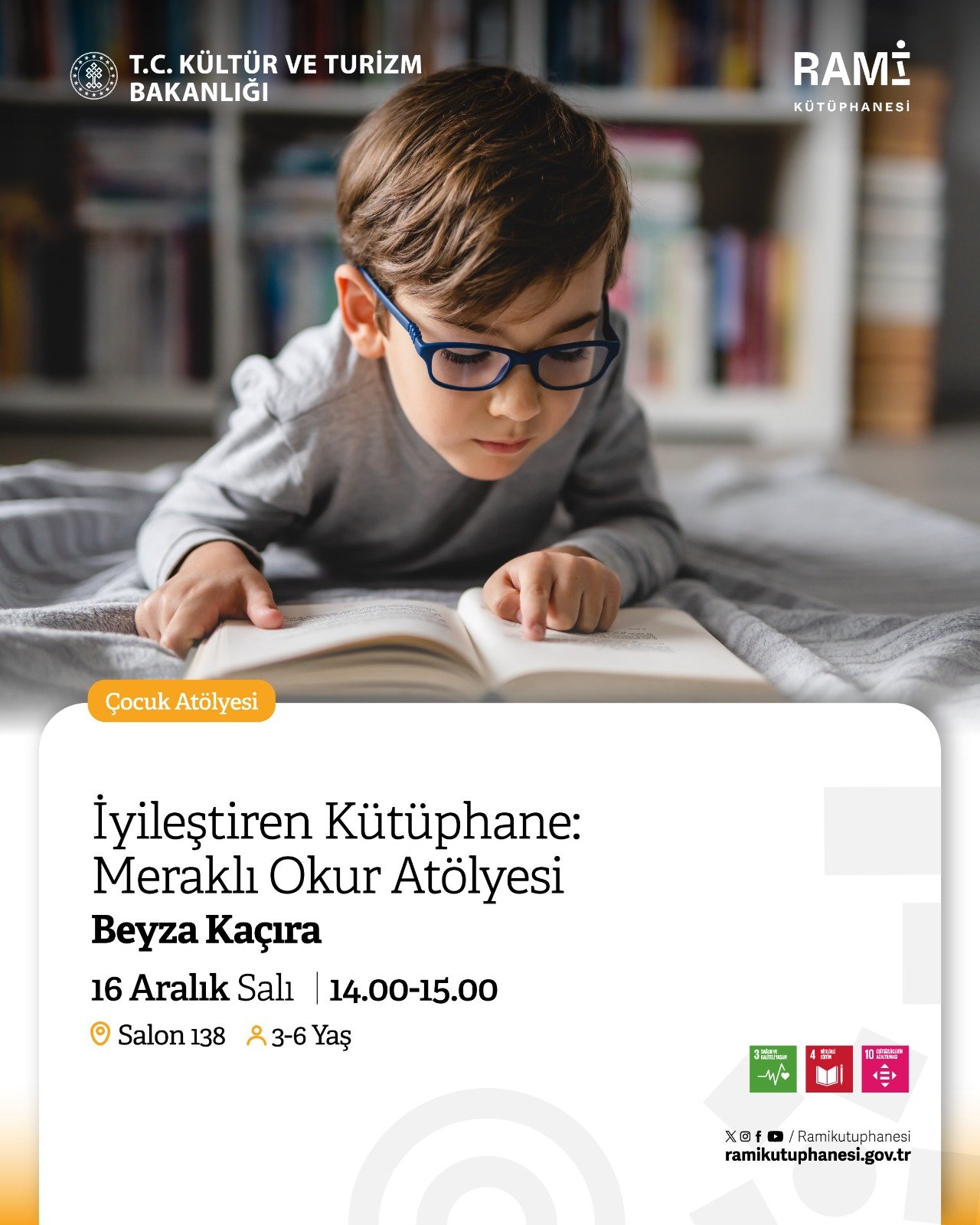 İyileştiren Kütüphane: Meraklı Okur Atölyesi