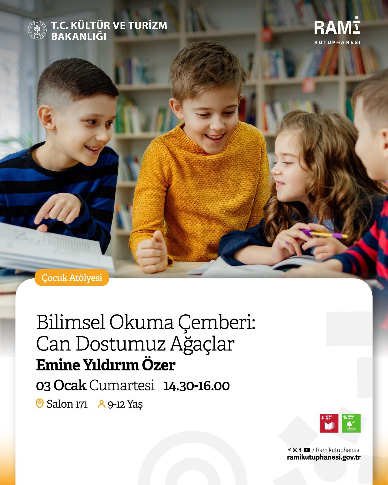 Bilimsel Okuma Çemberi: Can Dostumuz Ağaçlar