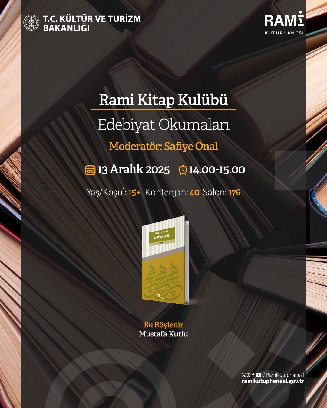 Rami Kitap Kulübü Edebiyat Okumaları