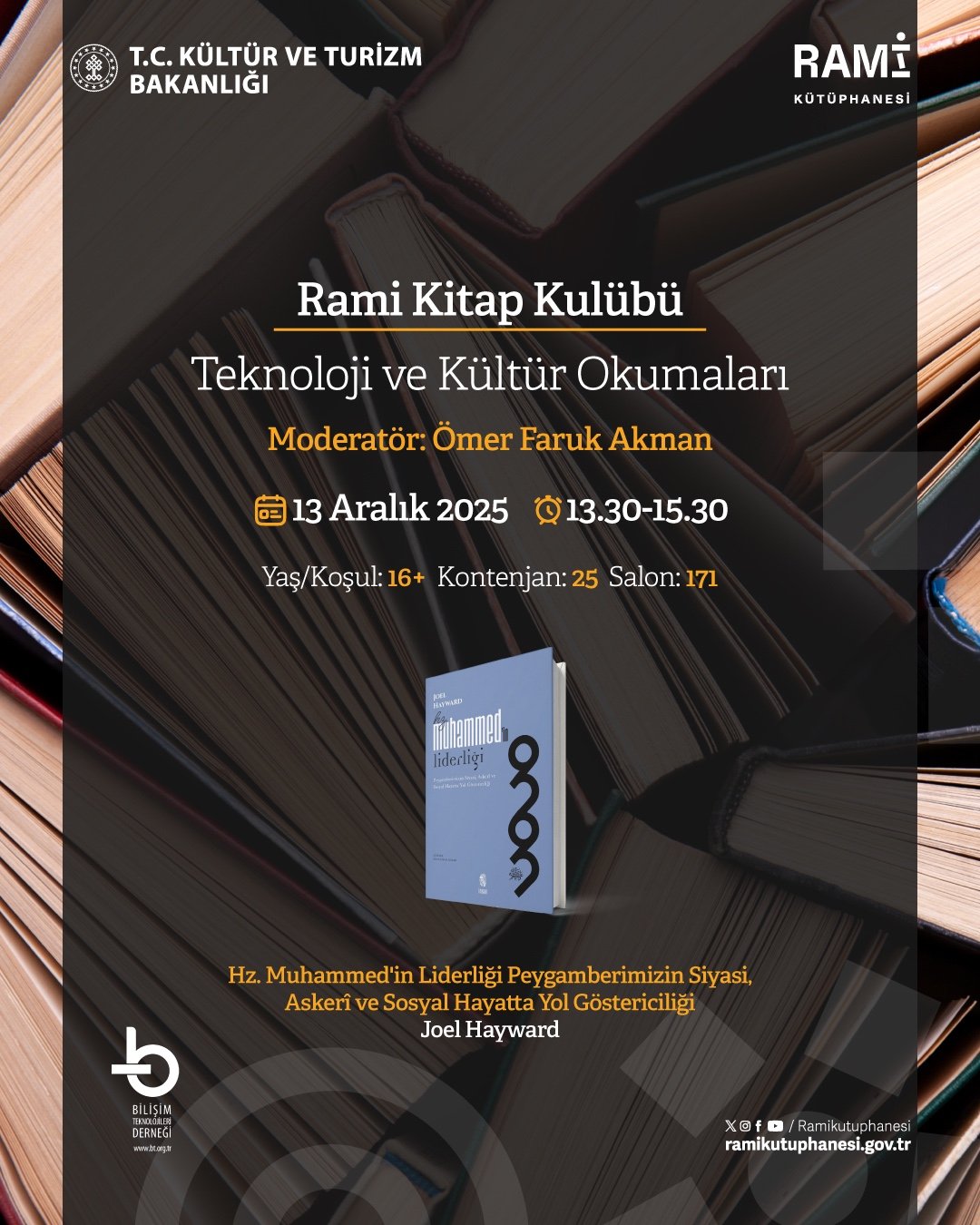 Rami Kitap Kulübü Teknoloji ve Kültür Okumaları