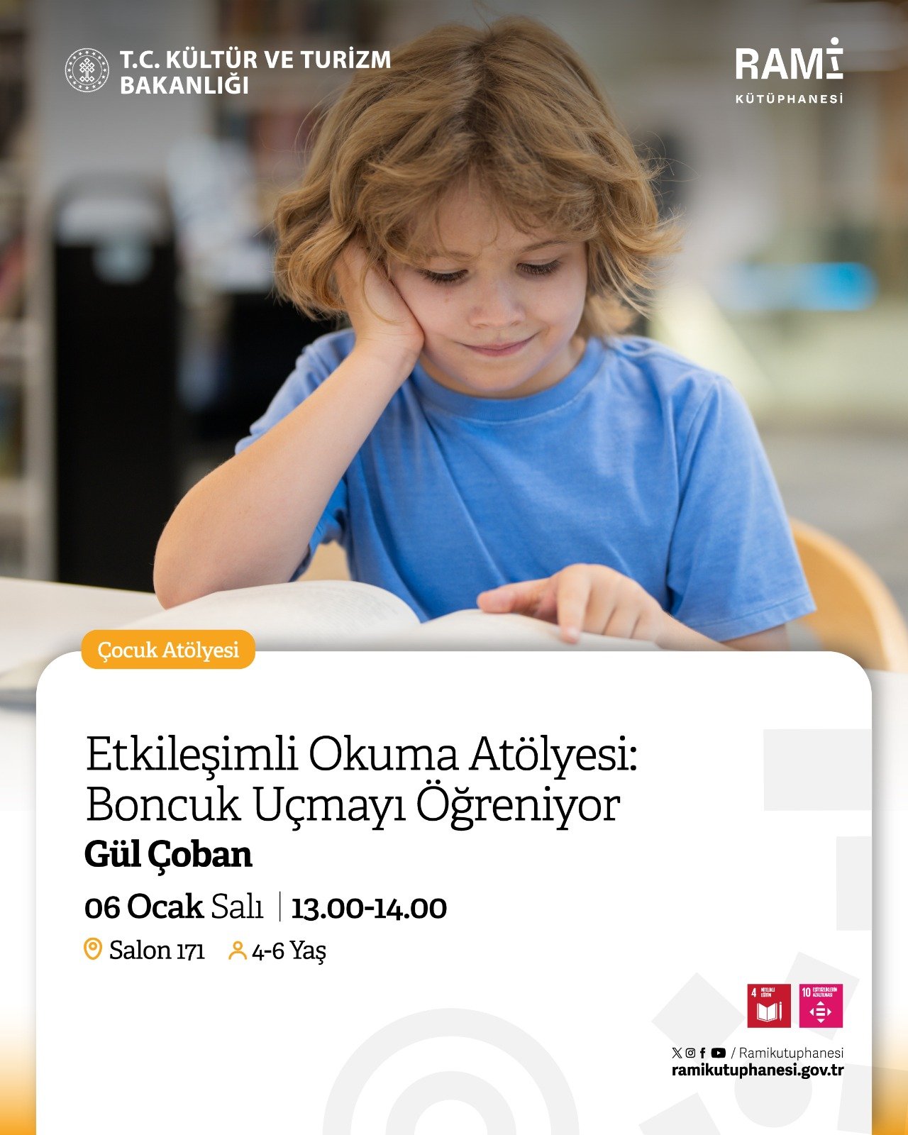 Etkileşimli Okuma Atölyesi: Boncuk Uçmayı Öğreniyor