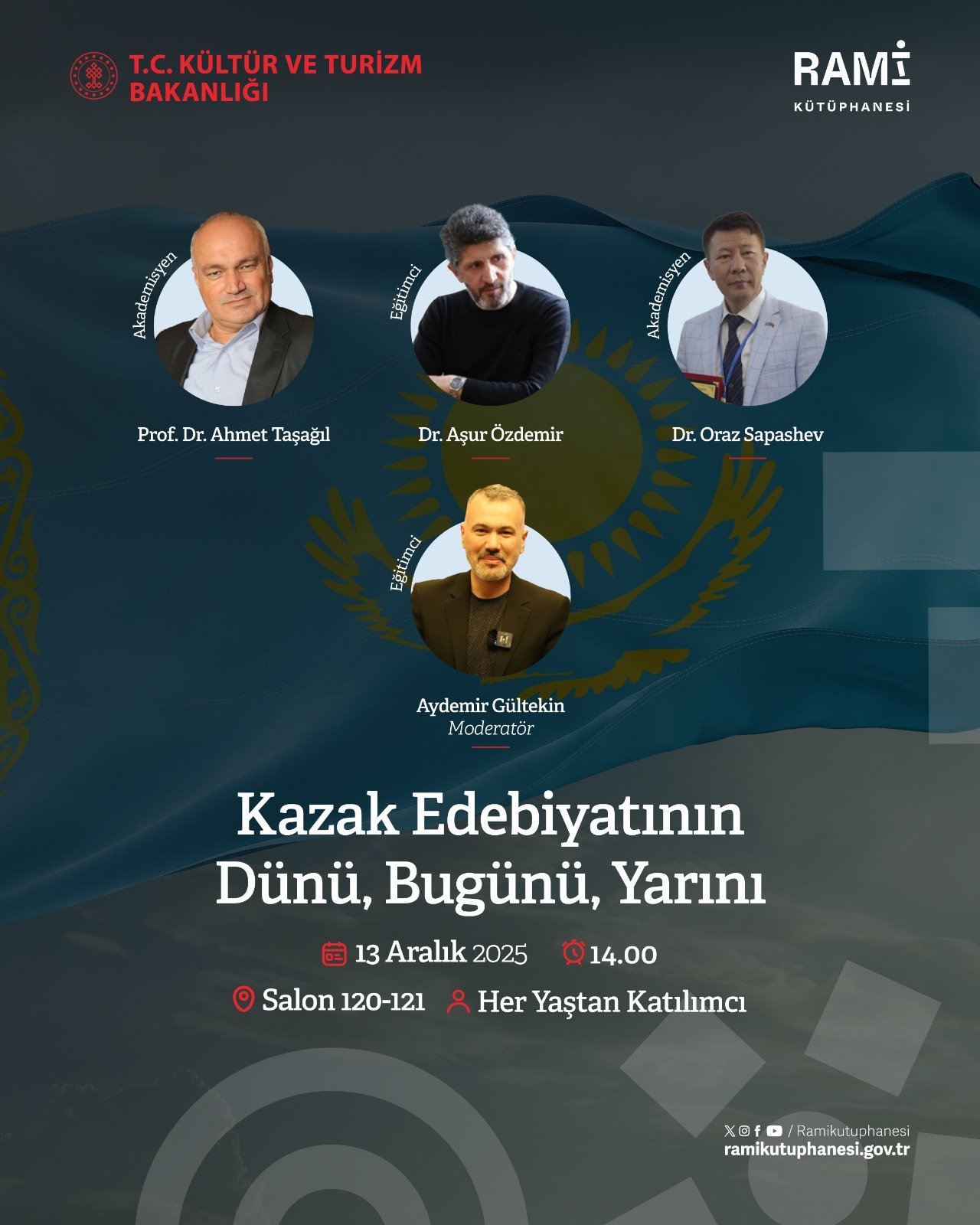 Dünya Türk Dili Ailesi Kazak Edebiyatı Günü