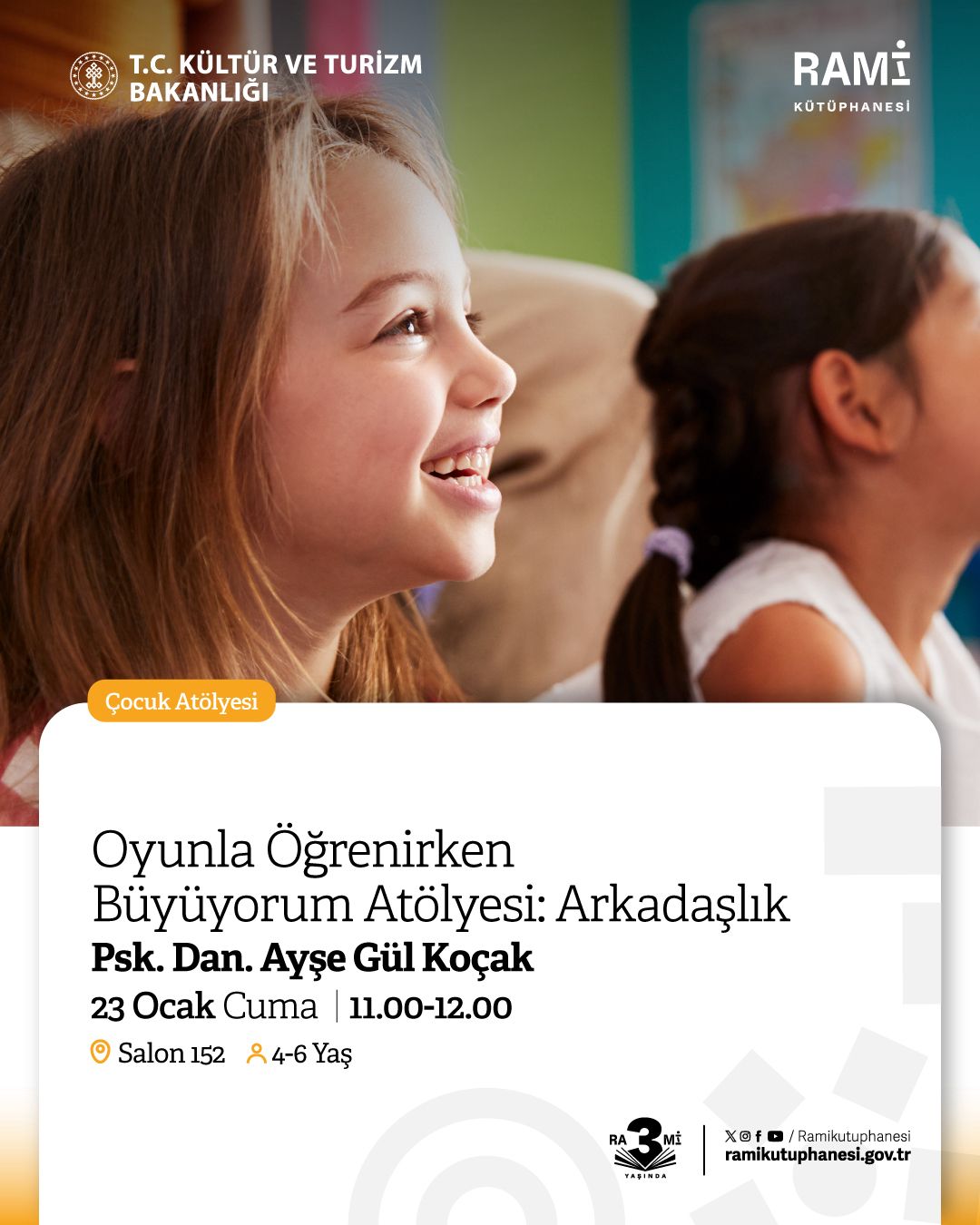 Oyunla Öğrenirken Büyüyorum Atölyesi: Arkadaşlık