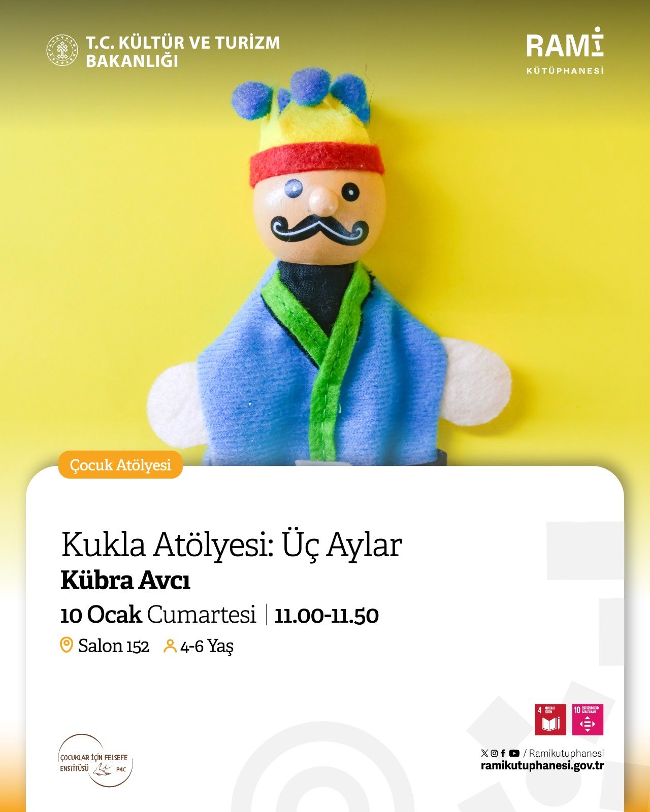 Kukla Atölyesi: Üç Aylar