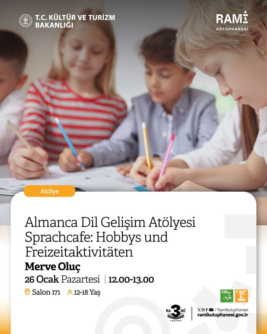 Almanca Dil Gelişim Atölyesi (Sprachcafe: Hobbys und Freizeitaktivitäten)