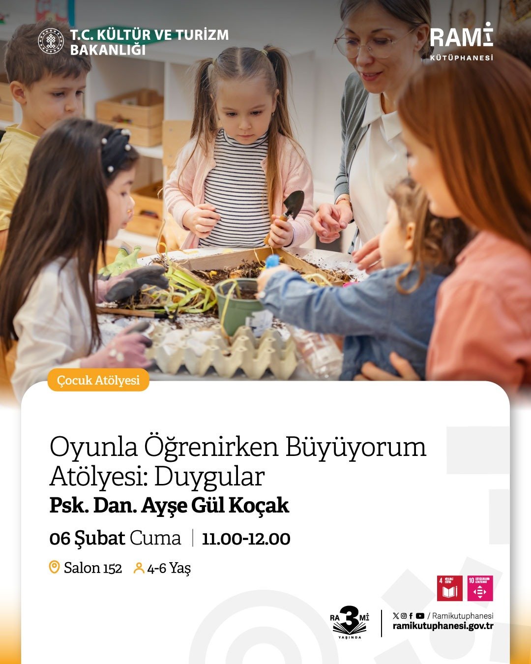Oyunla Öğrenirken Büyüyorum Atölyesi: Duygular