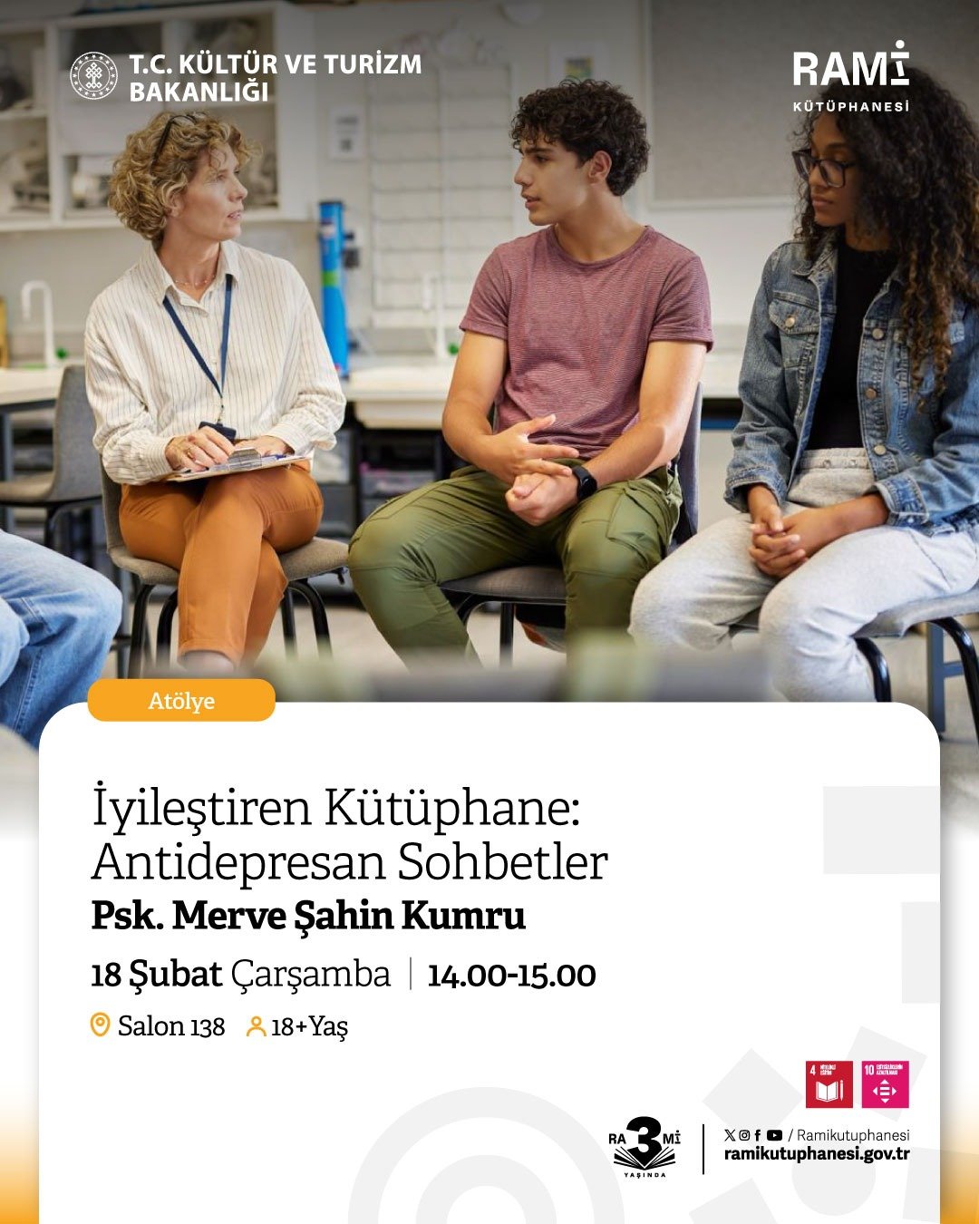 İyileştiren Kütüphane: Antidepresan Sohbetler