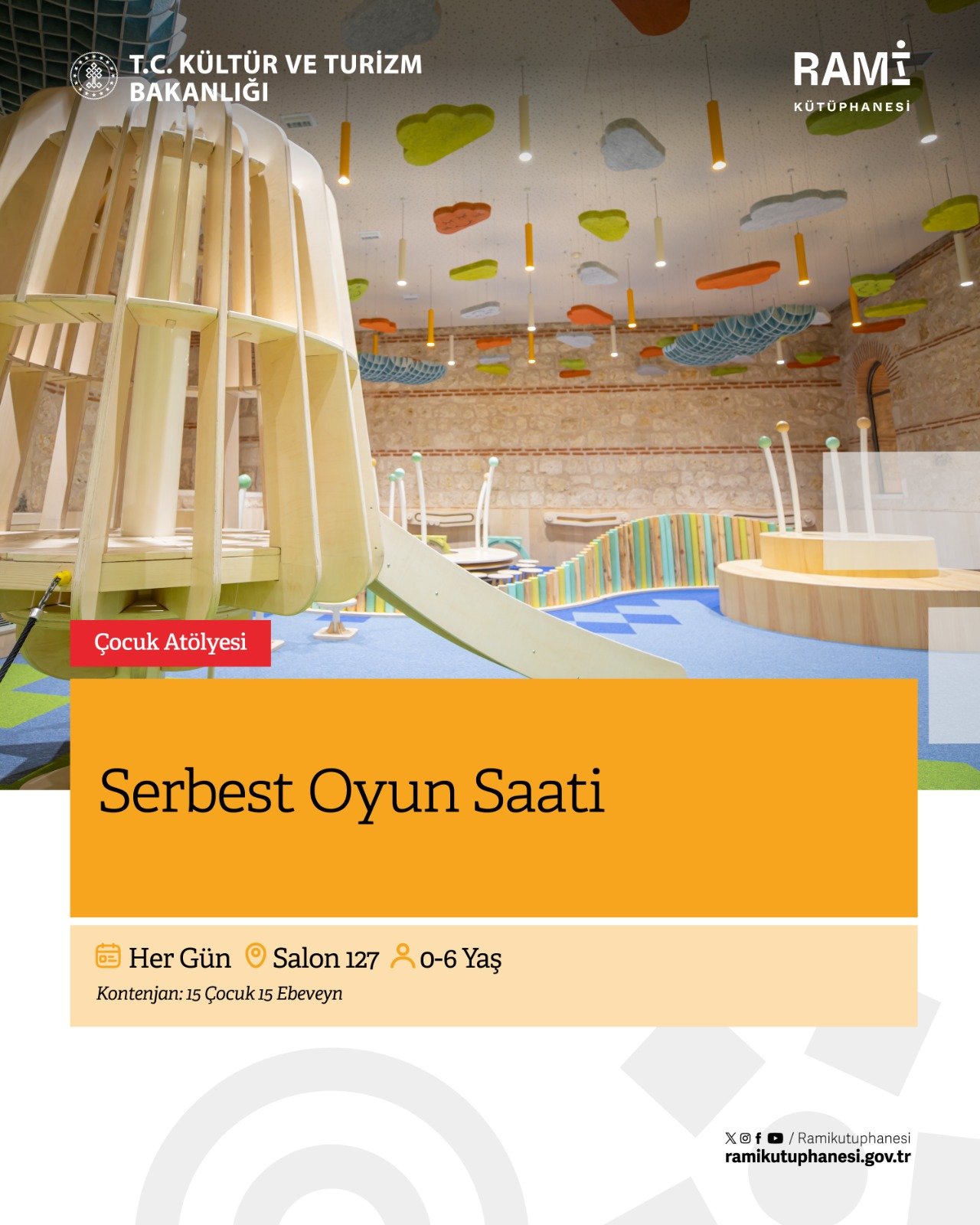 Bebek Kütüphanesi: Serbest Oyun Saati (5. Seans)