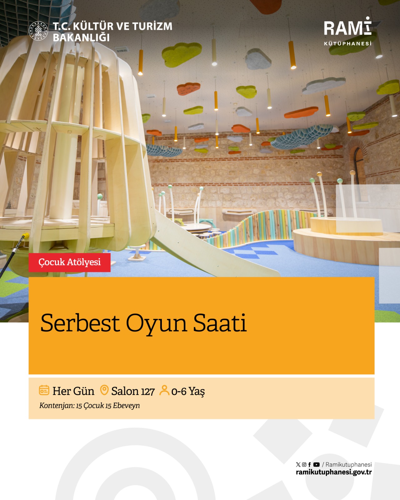 Bebek Kütüphanesi: Serbest Oyun Saati (6. Seans)