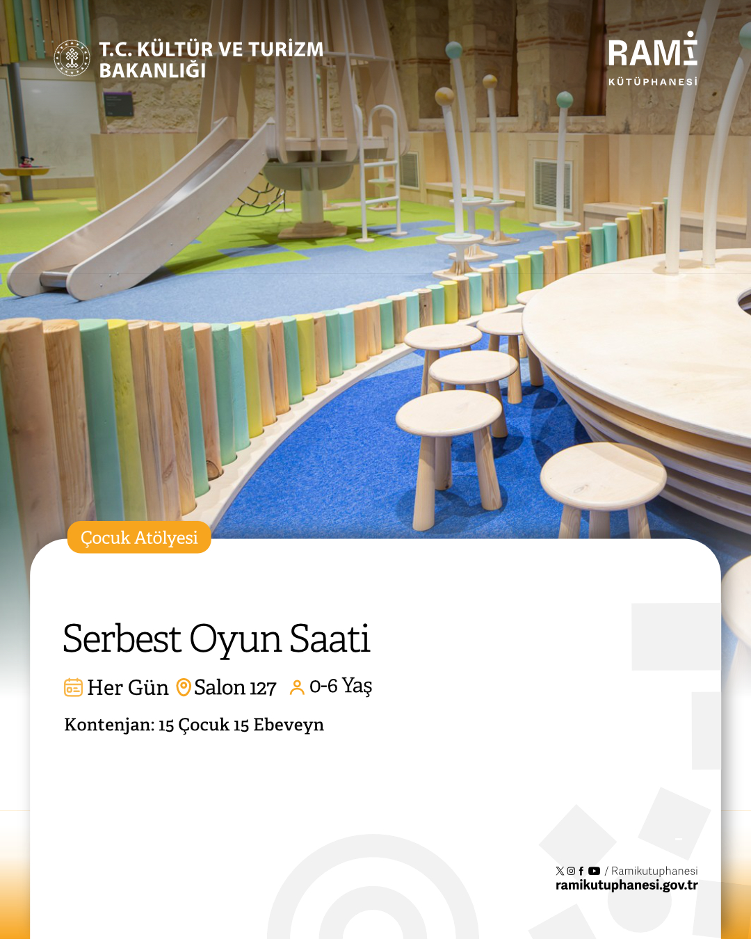 Bebek Kütüphanesi: Serbest Oyun Saati (3. Seans)