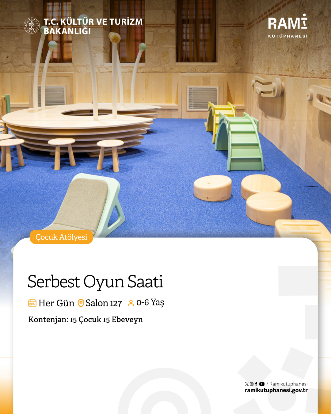 Bebek Kütüphanesi: Serbest Oyun Saati (3. Seans)