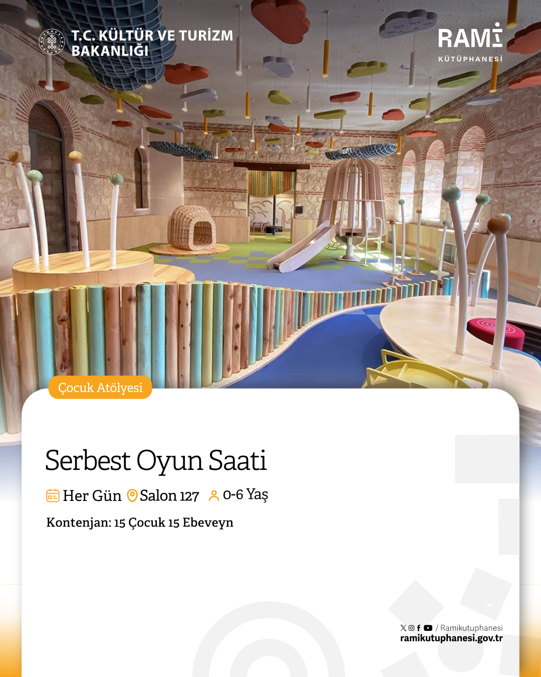 Bebek Kütüphanesi: Serbest Oyun Saati (2. Seans)