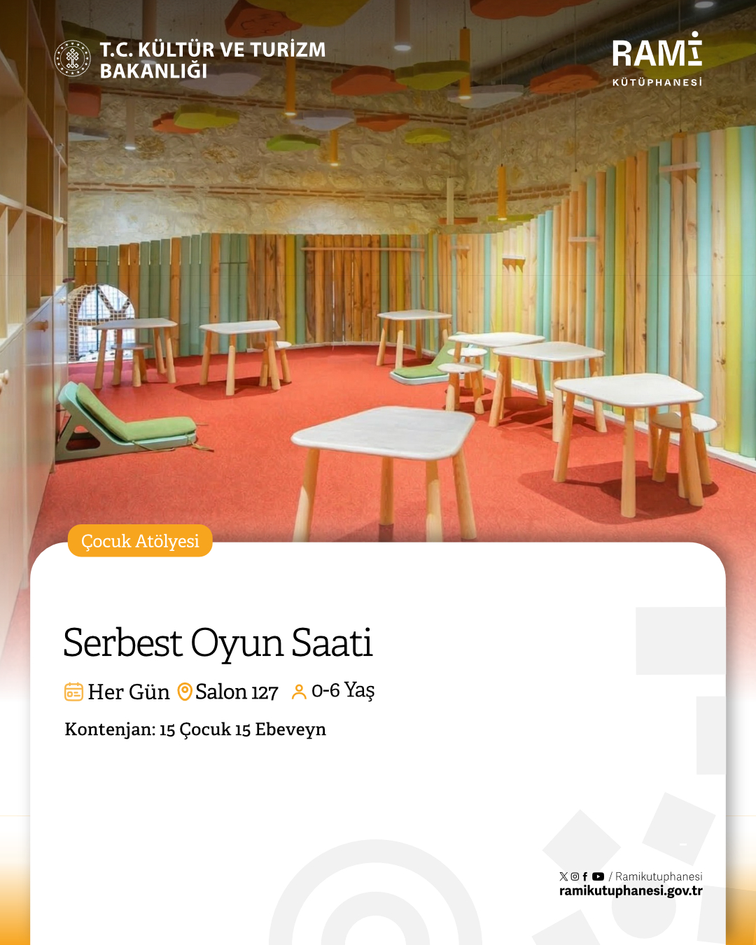 Bebek Kütüphanesi: Serbest Oyun Saati (2. Seans)