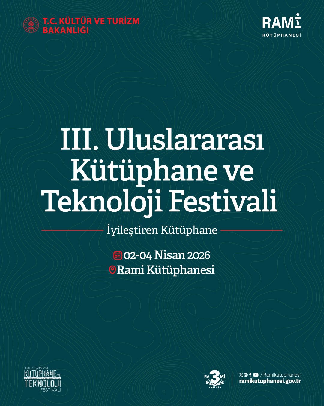 III. Uluslararası Kütüphane ve Teknoloji Festivali: İyileştiren Kütüphane