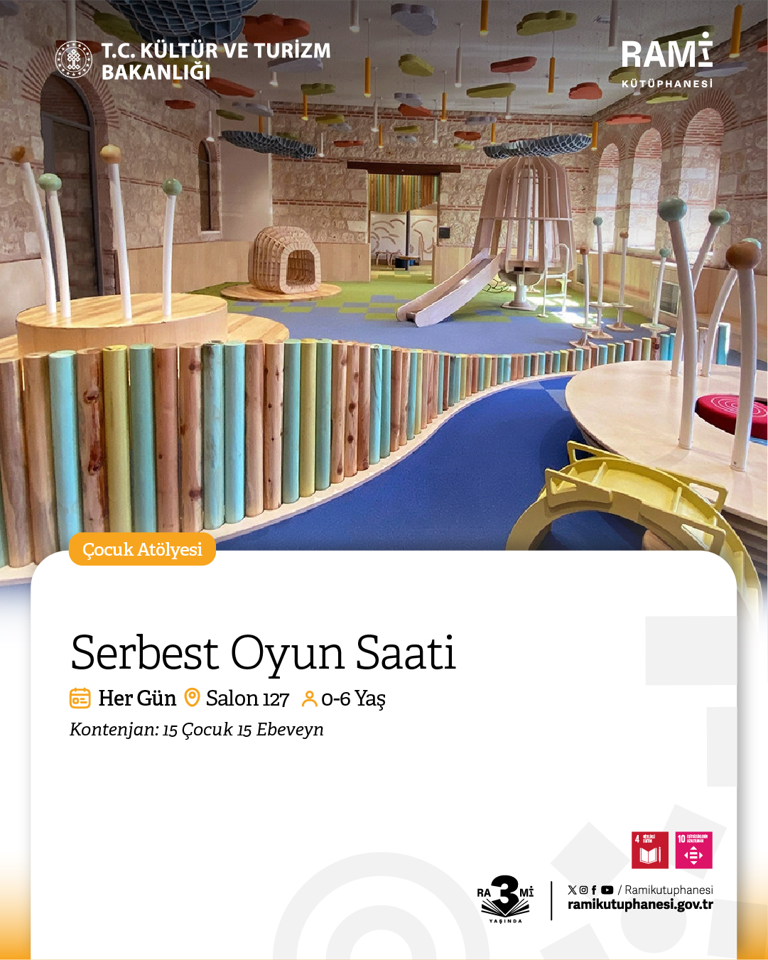 Bebek Kütüphanesi: Serbest Oyun Saati (2. Seans)